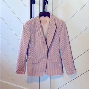 Banana Republic seersucker blazer - Size 4